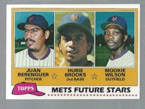 Mookie Wilson & Hubie Brooks 1981 Topps MLB Rookie # 259 Mets Lot of 5 Cards - Bild 1 von 1