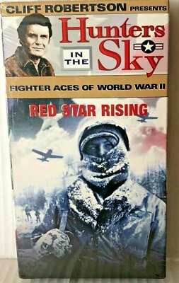 Hunters in the Sky Volume VHS Tape Fighter Aces of WWII Red Star Rising - Image 1 of 4