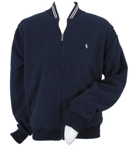 NEW Polo Ralph Lauren Womens Athletic Jacket!  Navy  Poly Fleece   *Runs Large* - Picture 1 of 3