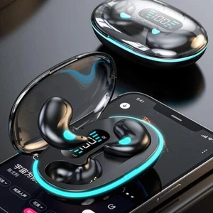 Auricolari Invisible Sleep Wireless IPX5 Impermeabili, 5.3 Cuffie con CBR Veloce - Foto 1 di 12