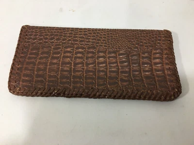 ВИНТАЖНЫЙ КРОКОДИЛ ЧЕКОВАЯ КНИЖКА ЧЕХОЛ - Изображение 1 из 3