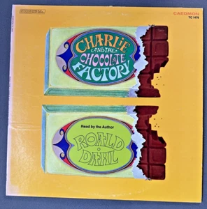 Charlie and the Chocolate Factory Roald Dahl Vinyl Record 1975 Rare Vintage - Imagen 1 de 4