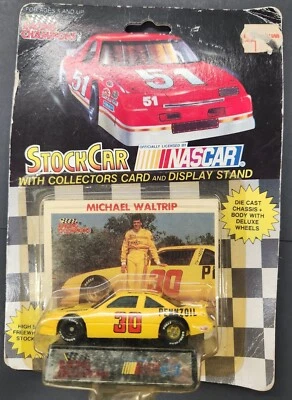 Michael Waltrip Racing Champions 1992 Nascar 1: 64 压铸汽车 #30 Pennzoil 复古 — 第 1/4 张图片