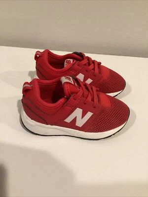 Zapatillas New Balance Classic 247 sin cordones rojas blancas para niños pequeños talla 6 Foto 1 de 4