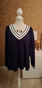 Tommy Hilfiger Damenpullover Dunkelblau Gr M - Bild 1 von 4