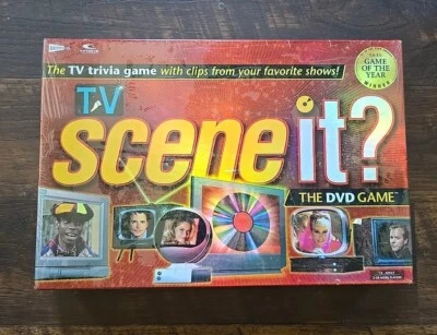 TV Scene it? TV Trivia Game DVD Family Friends Board Game Factory Sealed NEW - Image 1 of 2