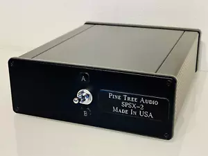 Audiophile Dual Speaker Selector Switch Pine Tree Audio SPSX-2 Binding Posts USA - Picture 1 of 12