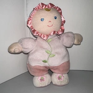 Muñeca bebé rosa sonajero Lovey Kids Preferred 2005 suave certificada alergia y asma - Imagen 1 de 16