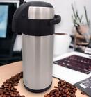 3L/5L Stainless Steel Airpot Hot Tea Urn Coffee Drinks Vacuum Flask Jug Pump Mug