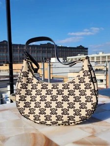 Celine Ava handbag Coated Canvas - Picture 1 of 11