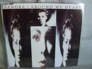 Sandra- Around my Heart- 3-Track-MCD - Picture 1 of 2