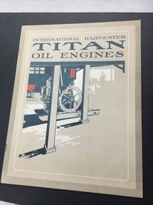 1910's International Harvester Titan Oil Engines Information Manual & Catalog - Picture 1 of 10