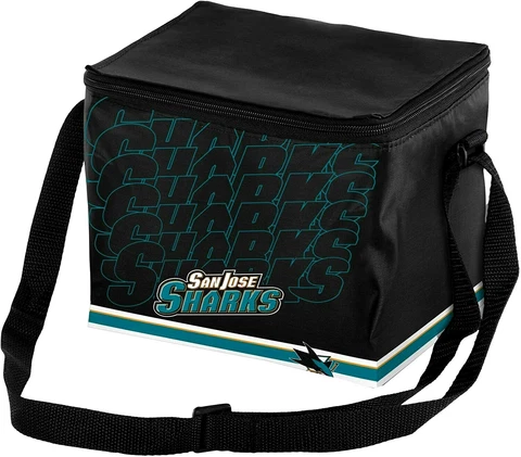 NHL San Jose Sharks 2015 Insulated Lunch Bag Cooler (6 pack) Cover