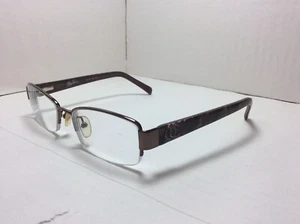 Olag Cassini Eyeglasses FRAMES OC0326 Brown 53[]18 135 Half Rimless - Picture 1 of 7