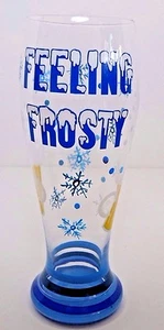 Creative Cocktails handbemalt Bargeschirr Bierglas Feeling Frosty 18 oz 550 ml - Bild 1 von 12