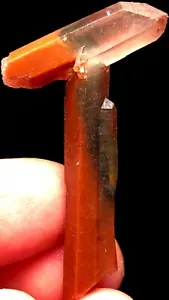 24g 1 Himalayas Phantom 'Green Red Ghost' Lemuria CUARZO Crystal Point s680 - Imagen 1 de 6