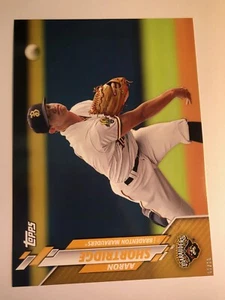 2020 Topps Pro Debut Jumbo 5x7 Aaron Shortridge Marauders PD41 01/10 - Picture 1 of 1