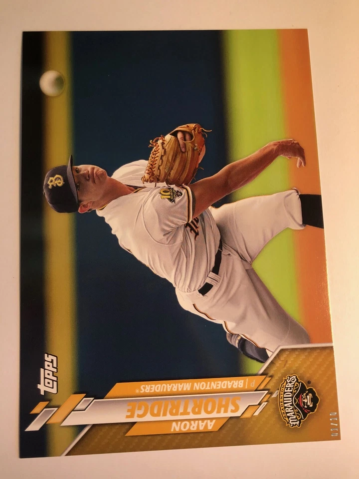 2020 Topps Pro Debut Jumbo 5x7 Aaron Shortridge Marauders PD41 01/10 - Image 1 of 1