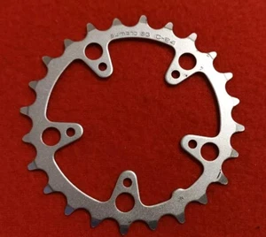 Chainwheel Plateau Shimano SG C-24t Old Bicycle MTB Vélo VTT Vintage - Foto 1 di 8