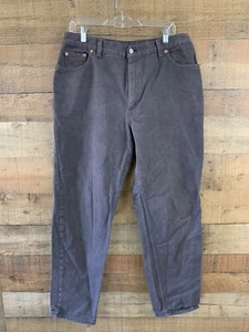 Pantalones de mezclilla vintage años 90 gris Levi’s 550 calce relajado cintura alta cónicos talla 16 regular M - Imagen 1 de 7