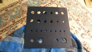 Vintage SIGNAL PANEL Ham Radio Aluminum Panel Display Collector 12" X 12" VG ! - Picture 1 of 9