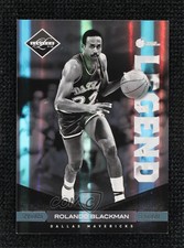 2011-12 Panini Limited Legend Spotlight Platinum 1/1 Rolando Blackman #137
