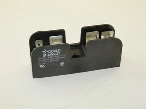 Soporte para fusibles Gould Shawmut 30321AB 600V 30A usado - Imagen 1 de 2