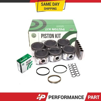 Pistones con anillos para Toyota Supra Turbo 87-92 3,0 L DOHC 7 MGTE Foto 1 de 4