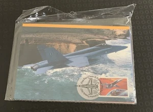 Australian Stamps Maxi Cards 1996 Military Aviation Set Of 4 Maxi Cards - Picture 1 of 2
