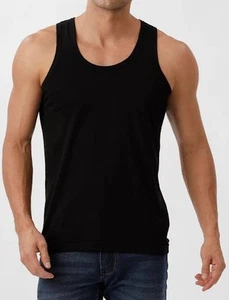 3er Pack Herren Trägertops 100% Baumwolle Uni Klassisch Sommer Training Gym Tank Set XL - Bild 1 von 6