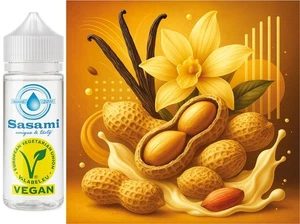 Peanut Crème Royale - Erdnuss & Vanille Aroma Konzentrat - Vegan - Sasami - 100m - Picture 1 of 1