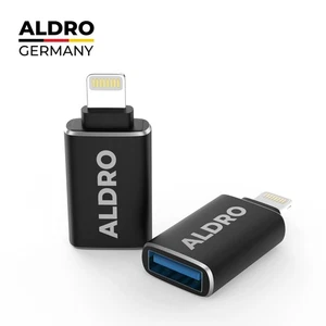 iPhone auf USB-Adapter 3.0 OTG (2 Stück) iPhone Adapter auf USB iOS + iPad ALDRO - Bild 1 von 12