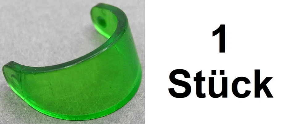 1x LEGO 2447 Minifigur Zubehör Visier Standard Transparent-Grün - Bild 1 von 1