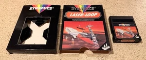 Atari 2600 Spiel — Laser-Loop — von Dynamics in OVP PAL -rar- an Bastler - Bild 1 von 8
