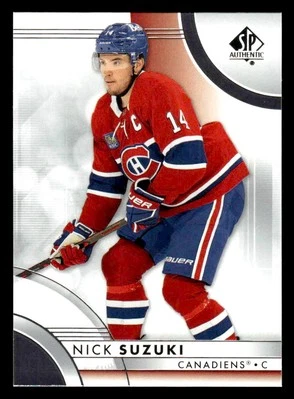 2023-24 SP Authentic #28 Nick Suzuki - Image 1 of 2