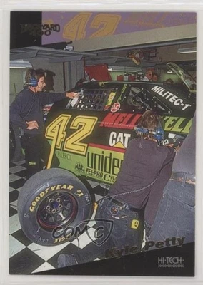 1995 Hi-Tech Brickyard 400 Gold Foil Kyle Petty #34 - Image 1 of 2