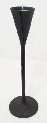 Vela/soportes Pottery Barn Petaluma Brutalista Rústico Primitivo Granero Hierro Foto 1 de 4