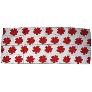 Moda Elegante Mujer Hilo Floral Largo Bufanda Suave Bufanda Regalo Rojo C1A4 - Imagen 1 de 9