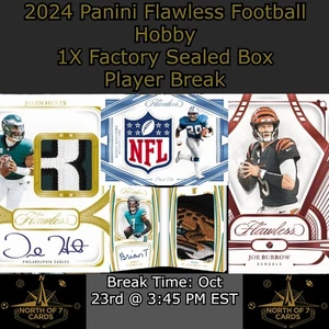 Zay Flowers 2024 Panini Flawless Football Hobby - 1X Box Player BREAK #2 - Bild 1 von 3