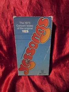 YESSONGS, The 1973 Concert Video Of The Original YES (VHS, 1989) - Picture 1 of 5