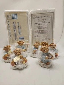 Lotto Ornamenti Angolari Orsacchiotti Preziosi (6), Portatore di Gioia, Ryme Celeste, Amore - Foto 1 di 13