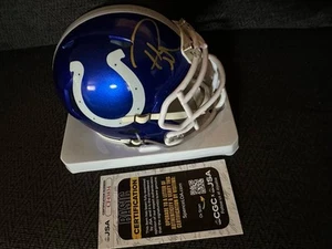 Pat McAfee Signed Indianapolis Colts Flash Mini Helmet JSA Authenticated COA - Picture 1 of 1