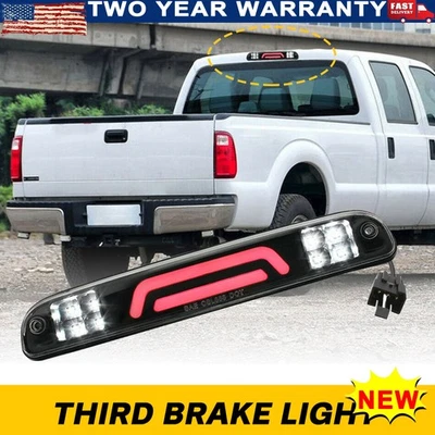 For Mazda/Ford Ranger 1995-2003 Third LED 3RD Lamp Tail White Brake Light Red 1X - Image 1 of 4
