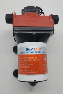 Bomba de diafragma SEAFLO 4 cámaras SFDP1-030-055-42 12V - Imagen 1 de 4