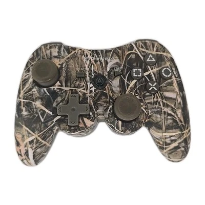 Controlador inalámbrico PowerA Realtree camuflado para Sony PS3 adaptador USB no incluido Foto 1 de 2