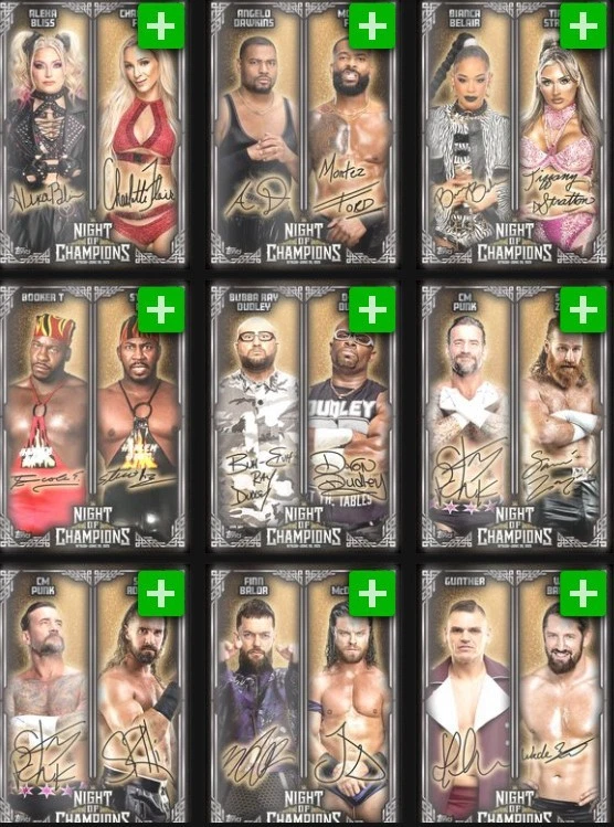 [DIGITAL] Topps Slam - Night of Champions 25 S1 - Silver Dual Signature - Pick - Image 1 of 1