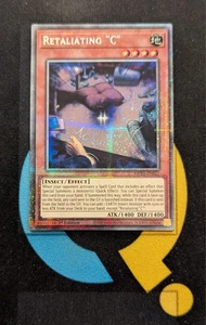 MP25-EN027 Retaliating ''C'' Starlight Rare 1st Edition YuGiOh Card - Picture 1 of 3
