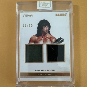 John Rambo Keepsake Edition Authentic Dual Relic Patches 11/50 CLASSIC 🔥🔥🔥 - Bild 1 von 3