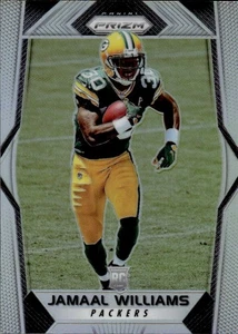 Jamaal Williams 2017 Panini Prizm #237 Silver Prizm RC - Picture 1 of 2