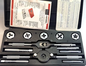 Craftsman Kromedge Sechskant Gewindebohrer & Schneideisen Set #9-52055 Hergestellt in den USA - Bild 1 von 13